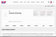 قرار گرفتن نام دانشگاه سمنان برای دومین بار متوالی در رتبه‌بندی آسیایی مؤسسه تایمز